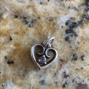 James Avery Birthstone Charm - March - Heart